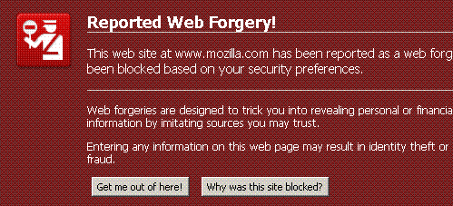 Firefox Anti-Phishing
