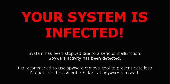 Your System Is Infected Wallpaper!